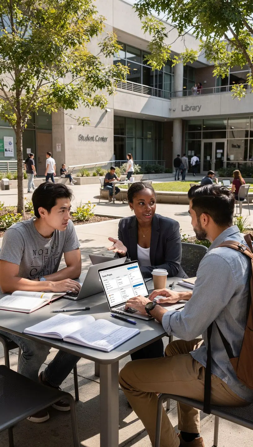 Photo of a smartphone displaying notifications from multiple integrated productivity applications.